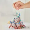 Hobbygereedschappen 3D Metalen puzzel Droomprinses kasteel Modelbouwsets met licht DHZ Lasersnijden Jigsaw speelgoed voor meisjes Verjaardagscadeaus YQ240119