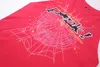 Spider Web T-shirt pour hommes Designer Sp5der T-shirts pour femmes Mode 55555 Manches courtes Célébrité d'été Même style Modèle Casual Col rond Unisexe 9nnz