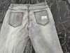 Jeans Homme Jeans déchirés Skinny pour hommes mode grille patchs de mendiant coupe mince Stretch décontracté Denim crayon pantalon peinture pantalon de Jogging MenL240119