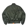 New high-quality padded vintage Air Force pilot epaulette jacket n overalls baseball jacket embroidered MA-1 jacket jacket
