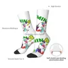 Sports Socks Mens Cute Pikmin Fauna Unisex Winter Outdoor Happy Street Style Crazy Sock Drop Delivery Outdoors Athletic Accs Dh03N