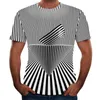 T-shirt da uomo uomo primavera tutte stampa manica corta girocollo camicia floreale tendenza moda fondo pressatura compatibile con la macchina