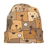 Baretten Bruin Gezicht Sport Beanie Caps Hond Honden Huisdier Puppy Skullies Mutsen Ski Bonnet Homme Hoeden