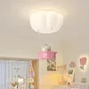 Chandeliers Cute Bear Air Balloon Children's Room Lamp Modern Warm Romantic Little Boy Girl Bedroom Princess Chandelier