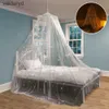 Mosquito Net Bedcover Curtain Fluorescent Stars Design 2 Sizes Protection Kid Room Round Top Children Crib Bed Tent Bed Canopy Daily Usevaiduryd