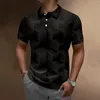 メンズTシャツメンズストライプ印刷夏のファッション薄い財布長い男性のシャツカジュアル