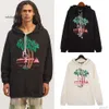 palm angles hoodie Vêtements Sweat-shirts pour hommes Angel Angels 2023 Automne / hiver Palms Tree Flamingo High Street Marque de mode Sweat à capuche décontracté