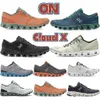 ON shoes X Sneaker triple black white Aloe red alloy grey ash Storm Blue orange low mens sports trainers US 5115black cat 4s