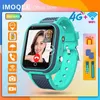 Inteligentne zegarki Nowe inteligentne zegarek Dzieci GPS 4G WiFi LT21 Wodoodporny smartwatch Dembeld telefoniczny telefon