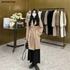 Maxmaras Coat Cashmere Designer Manuela Top Quality Wełna Początkowa krojona bawełniana wełna Max zimny handel zagraniczny jesień i zima