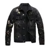 Herrenjacken Herren Jeansjacke Herren Designer Herren Jacken Mantel Kleidung Lässig Reverskragen Langarm Star Es Vintage Mode Slim Rega Dhznt