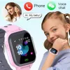 Relojes 2022 niños nuevos relojes inteligentes Llama para niños SOS Life Impermeable Reloj Sim Tarjeta Sim LBS Ubicación Boy Girls regalo
