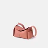 2024 The latest mini hanging ear eaves lychee print cowhide shoulder bag crossbody bag