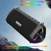 Altoparlanti SODLK T18 80W Highpower Caixa de Som Bluetooth Speaker Outdoor Wireless Soundwer Soundbar Tes Party Karaoke Mega Bass con microfono