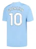 23 24 HAALAND SOCCER JERSEYS MANS CITIES FINAL ISTANBUL KIT MAHREZ GREALISH DE BRUYNE FODEN football shirt kids 2023 2024 J.Alvarez MANCHESTE NEW YEAR uniform