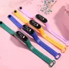 Relojes inteligentes Reloj inteligente Kawaii para niños, moda para exteriores, deportes impermeables, relojes para niños, relojes digitales para niños y niñas, montre enfant de silicona