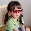 Nya modebarn solglasögon spädbarn retro fast färg ultraviolett bevis runda bekvämlighet glasögon glasögon för barn 230920