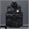 Men's vest designer gilet jacket goose luxury down woman vest feather filled material coat graphite gray black and white blue pop couple coat size s-xxl