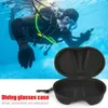 Dykningstillbehör EVA Diving Swimming Underwater Mask Goggles Glass Lagring Box Case Protector för Diving Mask Underwater Protective Storage Box YQ240119