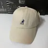 Kangol Baseball Cap Kangaroo broderad baseballmössa Kvinnors Casual mode toppade Cap Outdoor Sun Protection Hat Caps för män Designer Hat 332