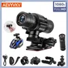 Caméras vidéo d'action sportive F9 caméra HD 1080P Sport de plein air DV DVR enregistreur Audio caméra de tableau de bord pour voiture vélo YQ240119