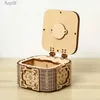 Arts et artisanat 3D Puzzles en bois boîte de rangement musique boîte à bijoux modèle bloc de construction puzzle bricolage Kits d'assemblage enfants jouet éducatif pour enfants YQ240119