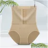 Frauen Höschen Shaper Mantel Bauch Modellierung Gurt Abnehmen Unterwäsche Gürtel Butt Lifter Slips Taille Trainer Korsett Shapewear Reduzieren Dhxat