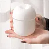 Aromatherapy 220Ml Air Humidifier Trasonic Mini Car Diffuser Portable Usb Essential Oils Purifiers Led Lamp Home Fragrance Products Dr Dhbcs