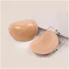 Intimates Accessories Invisible Heart Padding Magic Bra Insert Pads Push Up Sile Adhesive Breast Enhancer Bikini For Women Swimsuit D Dhvqw