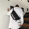Поясные сумки Корейская версия Нагрудная сумка для мужчин и женщин Повседневная сумка через плечо для влюбленных Сумка на одно плечо Сумка через плечо Уличная трендовая нагрудная сумка