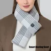 Bandanas USB Charging Warm Heated Scarf Soft Electric Heating 3 Levels Thermal Neck Wrap Warmer For Climbing Hiking Cycling