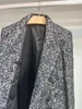 Kadın Ceketleri 2024 Erken Sonbahar Klasik Klasik Bahis Pullu Ceket Kumaş da özellikle güzel kalın ve sıcak