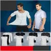Midjan mage shaper man falsk muskel kropp bröst svamp t-shirt cosplay osynlig buk arm pad topp underkläder fitness kostym för mo dhyag