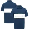 T-shirt tuta da corsa F1 2024. Personalizzazione della maglietta POLO manica corta uniforme della squadra di Formula Uno