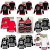 Maillots de hockey des Blackhawks de Chicago 4 Seth Jones 19 Jonathan Toews 11 Taylor Raddysh 89 Andreas Athanasiou 23 Philipp Kurashev 17 Dickinson 90 Johnson 1127