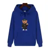 Mode hommes et femmes 3D sweats à capuche en silicone Skateboard Hip Hop Automne / Hiver surdimensionné High street unisexe streetwear Bear sweat à capuche couple vêtements hauts