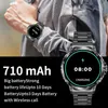 Smart Watches Lige 710mAh stort batteri Smart Watch Men Outdoor Sports Fitness Bluetooth Call Armband Heart Ret Tracker 2024 Smartwatch Gift