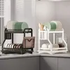 Kitchen Storage Dish Rack Sink Chopsticks Household Countertop Multifunctional Drainer Filter