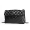 Umhängetaschen Kurt Geiger Black Rhombus Chain Große Kapazität Damen Luxus Designer Handtasche Mode Trendige Marke Quadratische Tasche