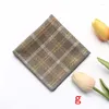 Noeuds papillon laine mélangée affaires formelle serviette de poche carré haut de gamme imprimé bijoux pour hommes simples