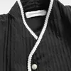 Mäns avslappnade skjortor original klädskjorta retro kinesisk stil står upp krage mångsidig slitage löst långärmad