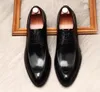 Designer Men Dress Shoes Business Casual Loafers Metal Buckle Echte ademende veter flats Lederen schoenen Britse stijl