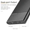 Banques d'alimentation pour téléphone portable Kuulaa 10000mAh Power Bank Dual USB Chargeur portable QC PD Charge rapide PowerBank Affichage numérique Batterie externe ultra mince