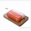 Handgjorda tvål 140g Kojic Acid Dark Black Hud Face Lightening Hand Made Glutathione Soaps Bleaching Lighten Drop Delivery Health Beau Otwx9