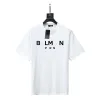 Mens Designer Band T Shirts Fashion Black White Short Sleeve Luxury Letter Pattern T-shirt size XS-4XL