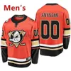 الرجال المخصصين للنساء الشباب anaheim''ducks''hockey القميص 38 ديريك جرانت 14 آدم هنريك 21 Isac Lundestrom 37 Mason McTavish 16 Ryan Strome 11 2145