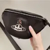 Viviennes Westwoods Bag Bag Vintage Chest Bag Men Women Litchi Pattern Crossbody Women's Bag