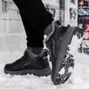 Stivali Scarpe Invernali Uomo Outdoor Peluche Caldo Alto Neve Moda Uomo Sneakers Piattaforma Casual Cotone Maschile