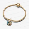 New Designer Bracelets for Women Gift Disnes Cinderella's Carriage Heart DIY fit Pandoras Bracelet Earrings Necklace set Chinese Year of the Dragon jewelry with box