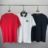 T-shirts pour hommes Polos T-shirt rond, plus le cou de taille brodé et imprimé style polaire vêtements d'été avec street pur coton 31d3